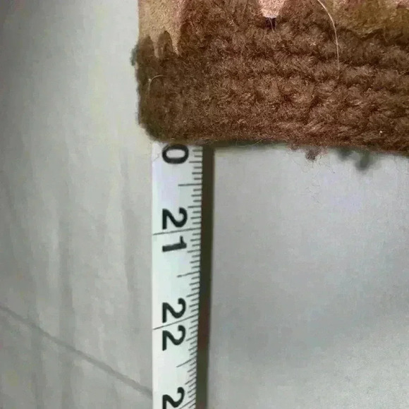 Vintage Leather and Knit western set skirt and vest 9/10 - Picture 5 of 7